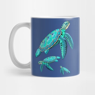 Sea Turtle Turquoise Oceanlife Mug